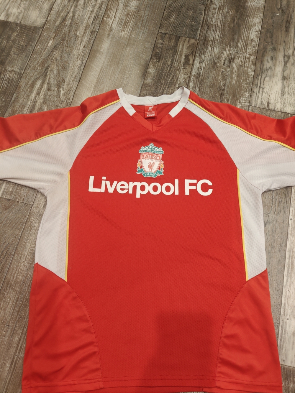 Liverpool Kids Red Short-Sleeve Soccer Jersey